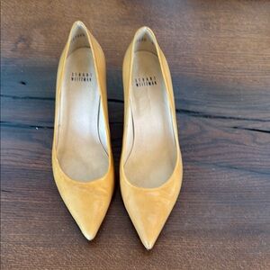 Elegant Mustard Yellow Heels